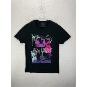 Boyz N‎ The Hood Men's Black Crew Neck T-Shirt Size Medium Cotton Ica Cube LA